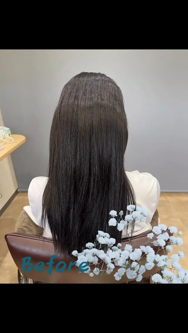 🍀ロングヘアから肩上ボブへ✨🍀